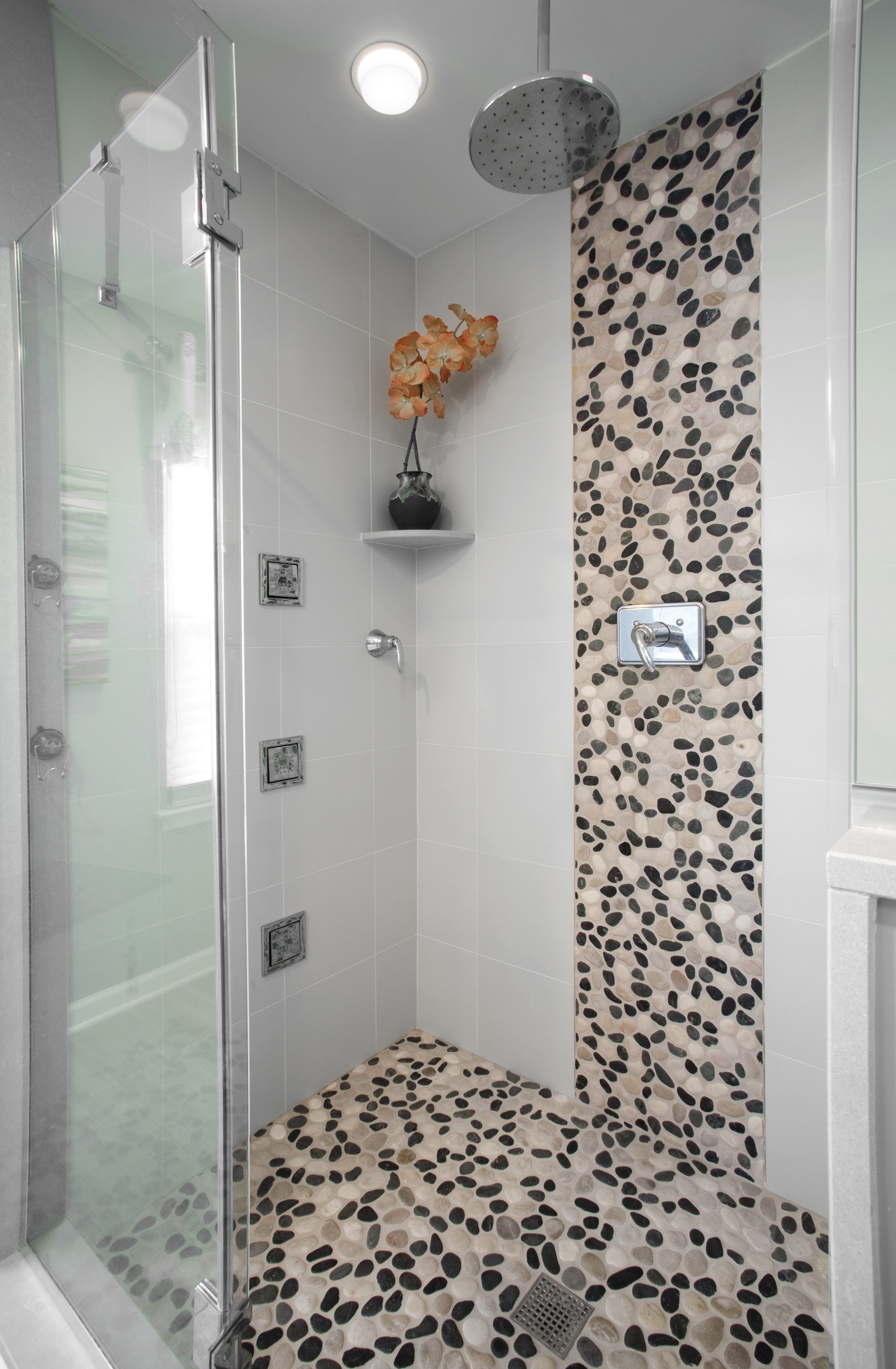Modern Spa Master Bathroom- Doylestown, PA 