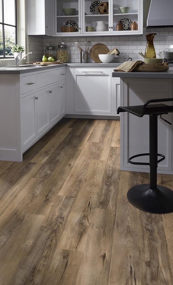 hardwood and luxury vinyl tile