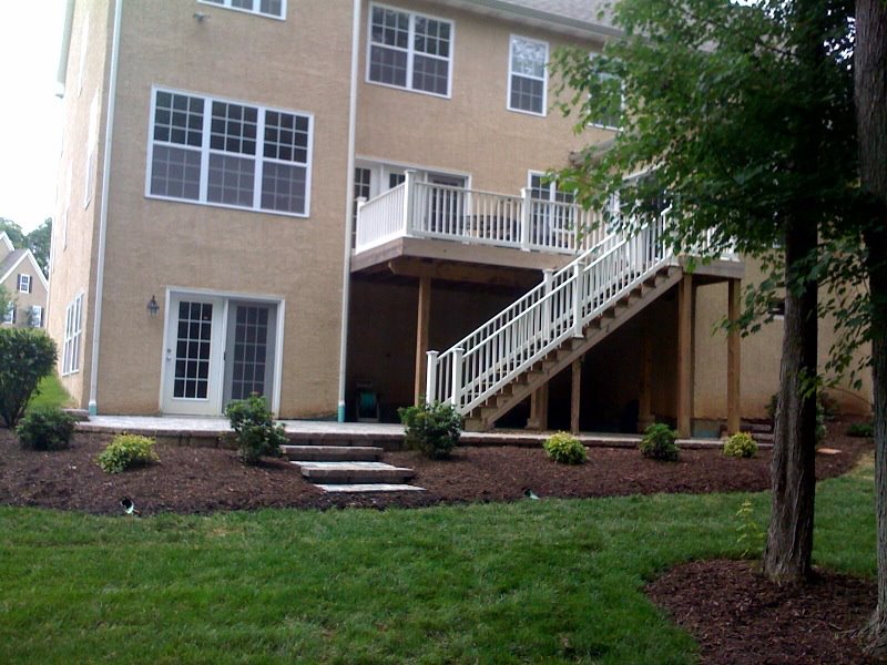 Rear Patio and Deck