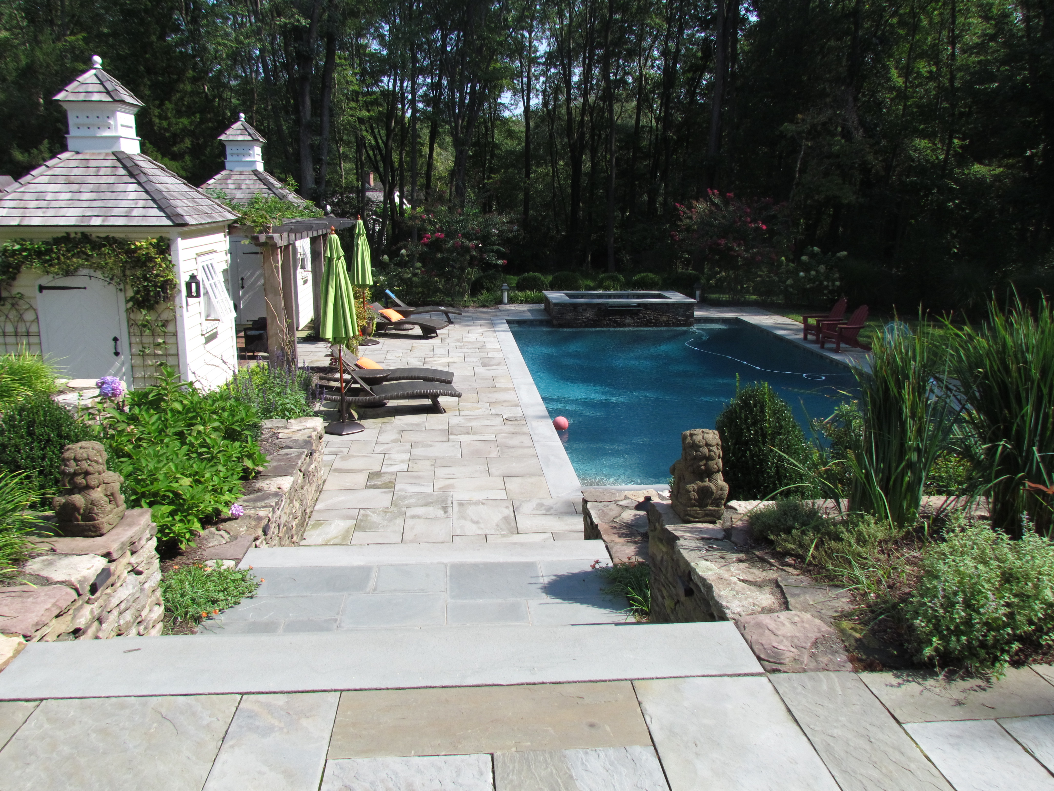 Princeton Poolside Hardscaping and Landscaping 