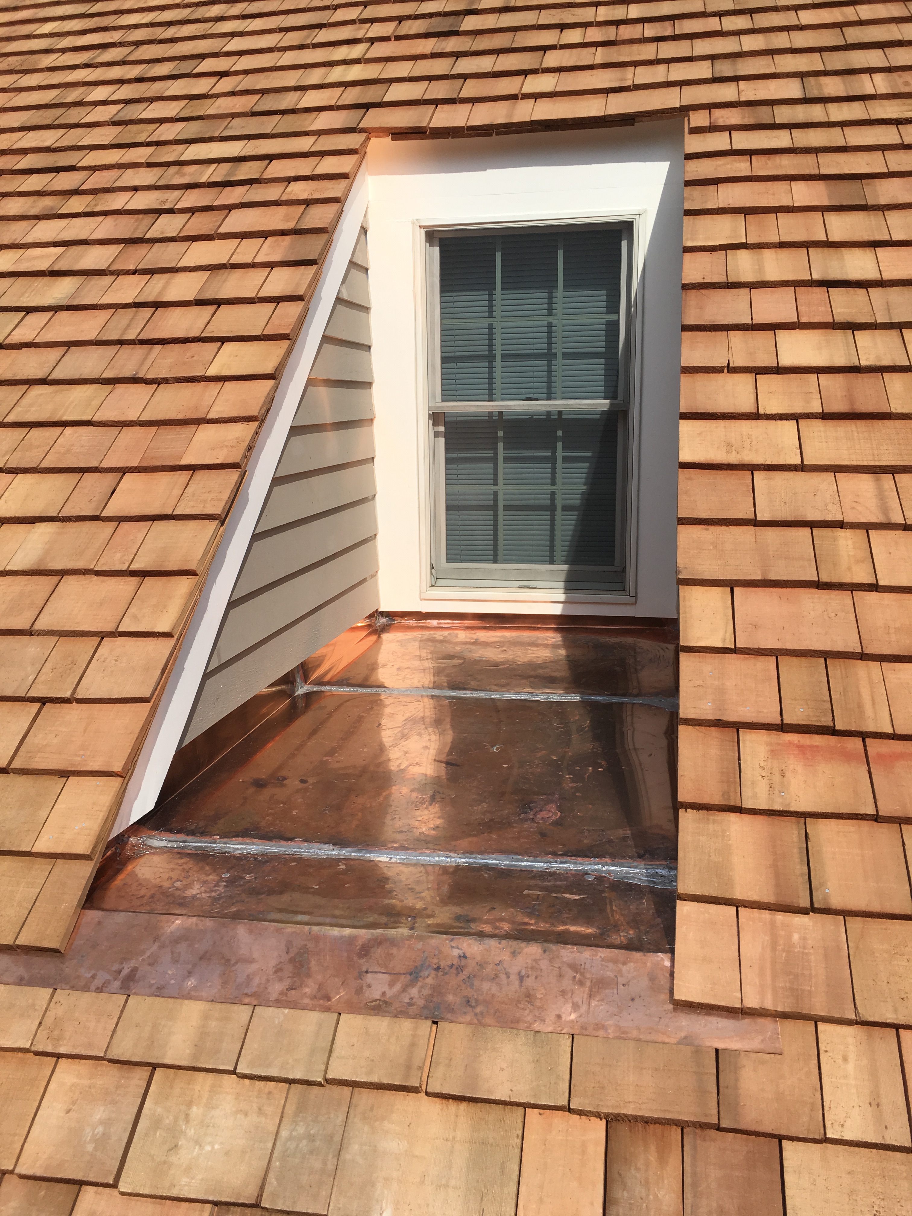  Cedar Shakes and Copper Roofing