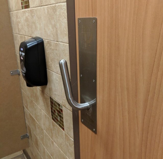 Arm Pull Handles - No Hand Touch Doors