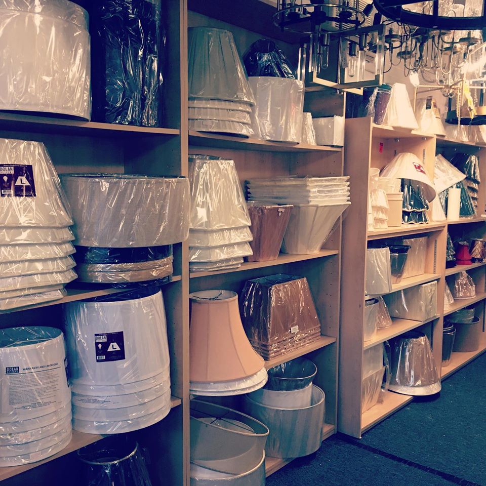 Hundreds of Lampshades