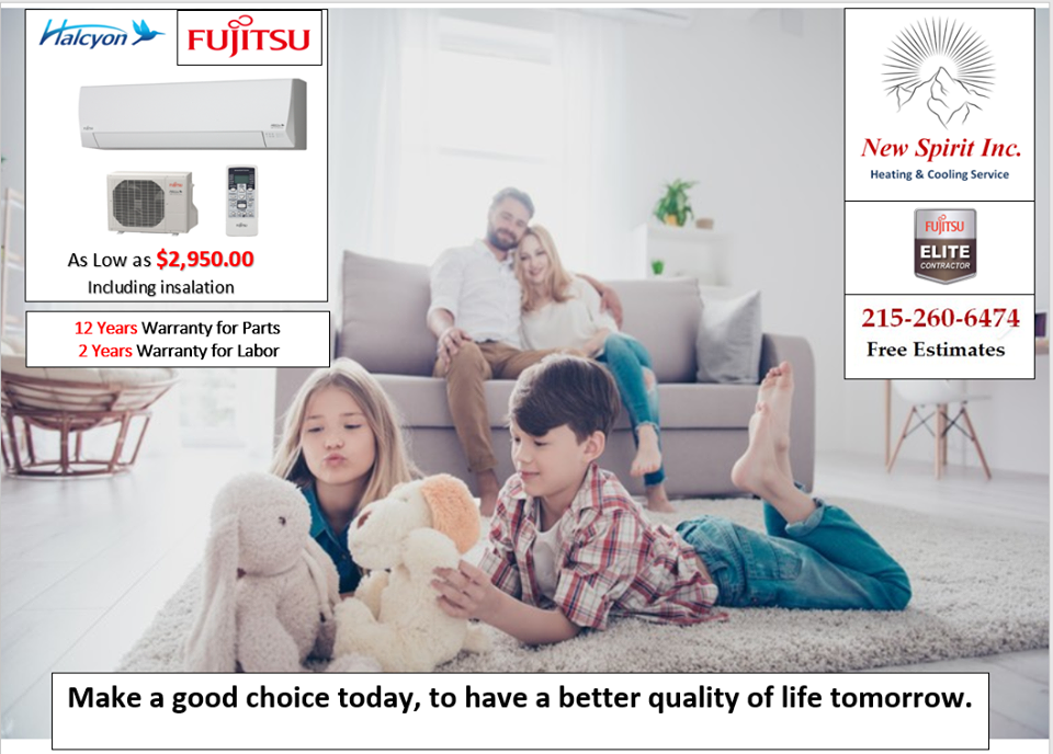 Great Offer on Ductless Mini Split System